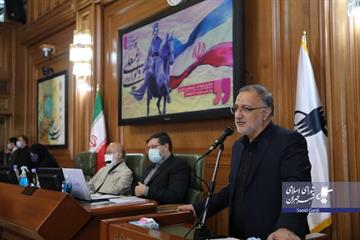 گزارش خبرگزاری صدا و سیما از جلسه نهم شورا، حضور شهردار تهران در جلسه شورای شهر